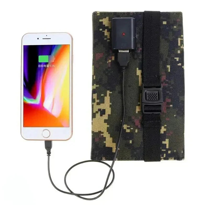 Painel Solar Carregador Portátil USB 20W
