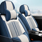 Capa Universal Hermen Completa para Carro em Couro Legítimo com AirBag + BRINDES: Tapetes Automotivos
