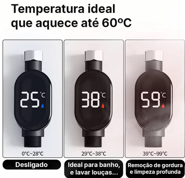 Aquecedor de Torneira Max Potente e Compacto (PROMOÇÃO DE INVERNO)