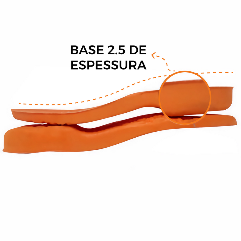 KIT 2 Pares de Palmilha Ortopédica de Gel P.U - Vitalis Sport™