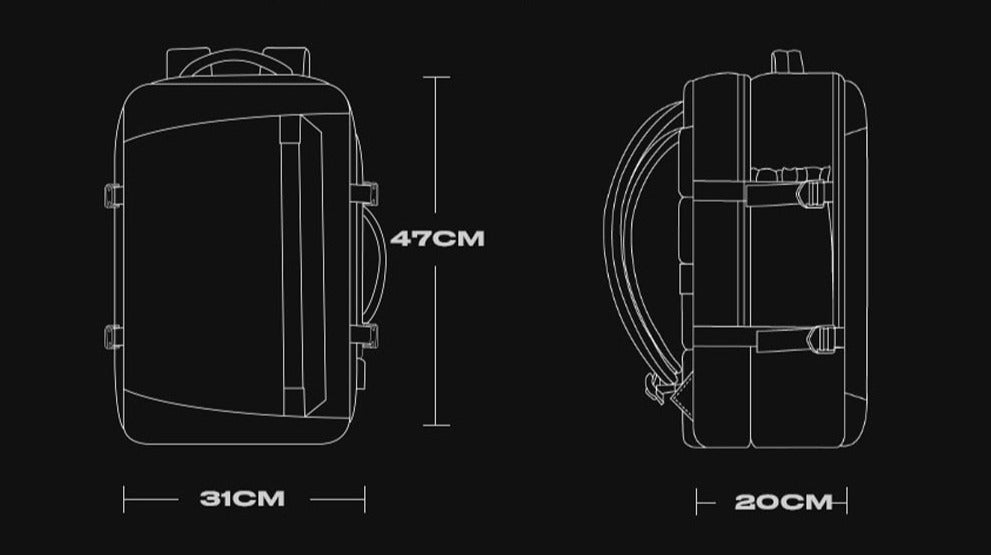 Mochila Executiva Com Alça Lateral Notebook 15,6'