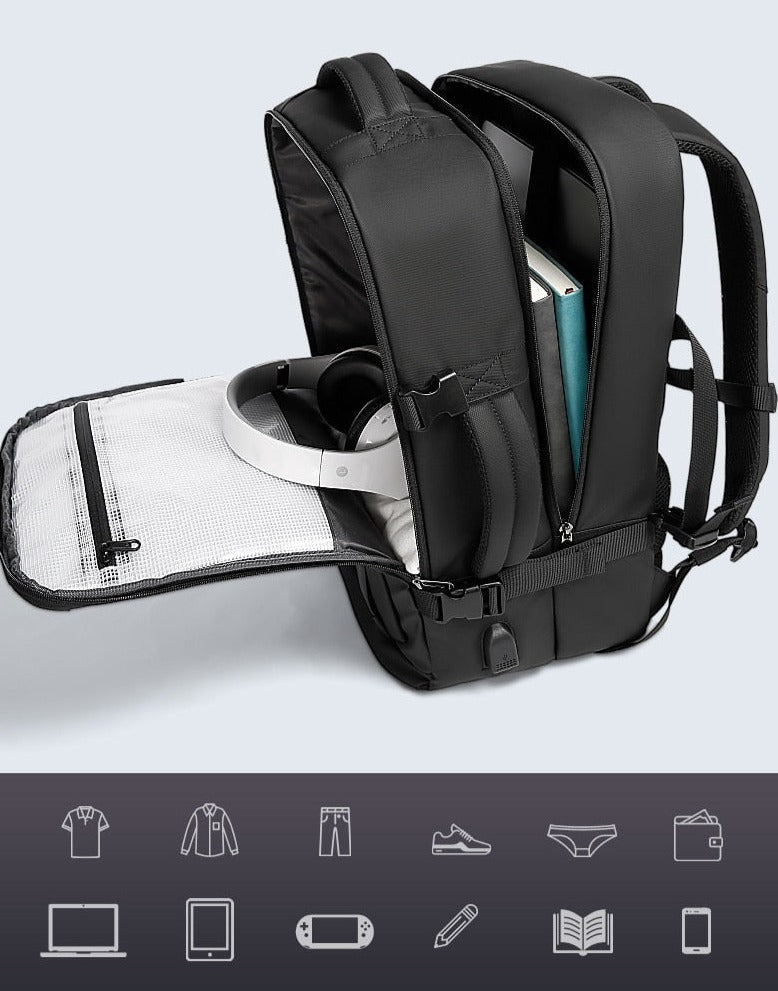 Mochila Executiva Com Alça Lateral Notebook 15,6'