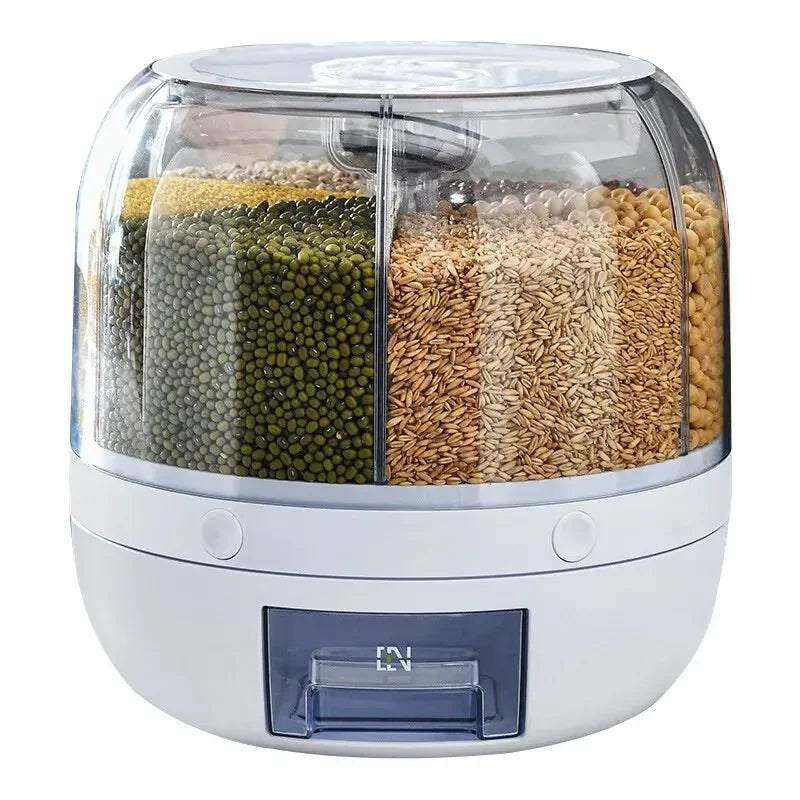 Dispenser Giratório Automático para Alimentos