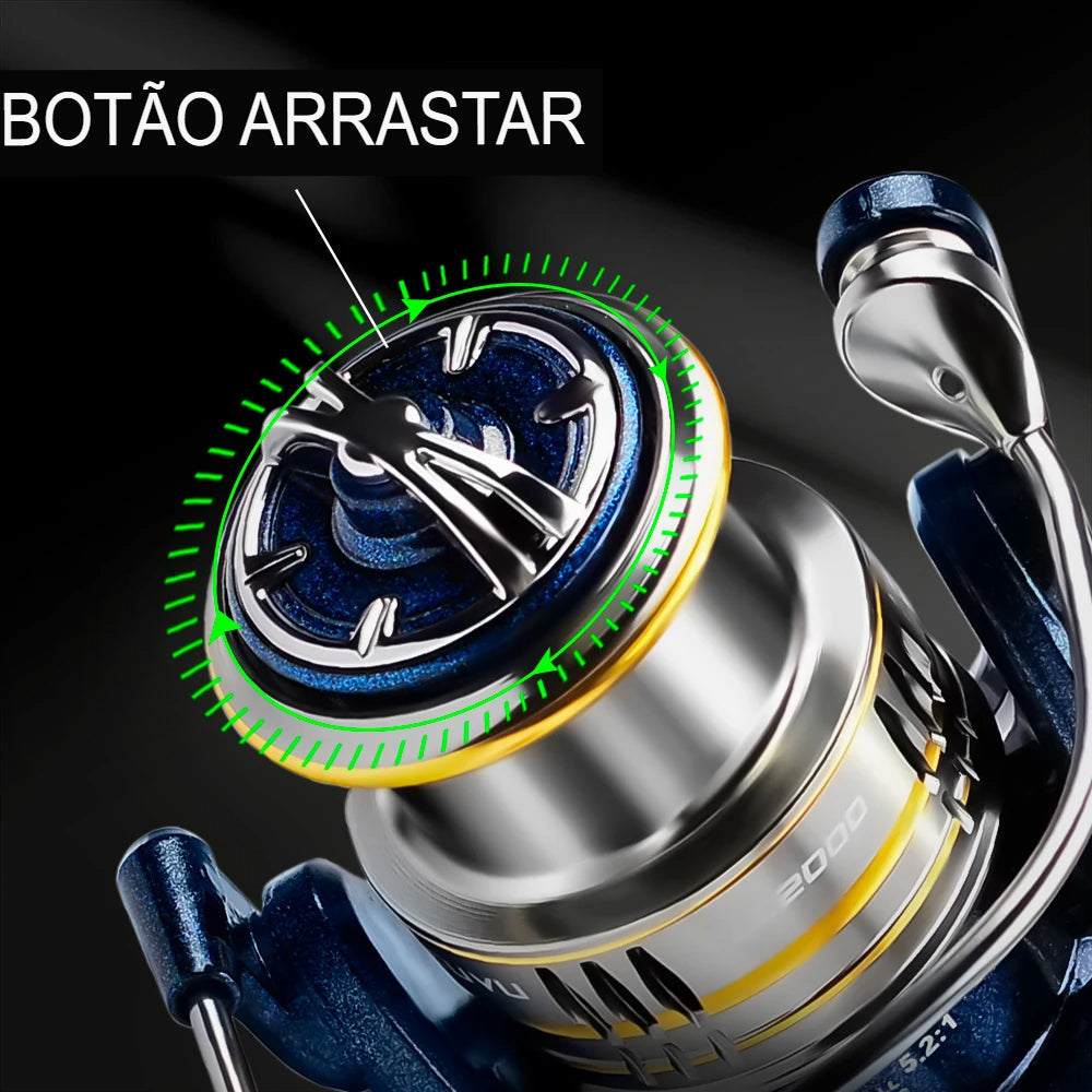 Molinete Proberos Metal Blue F500 lançamento 2024